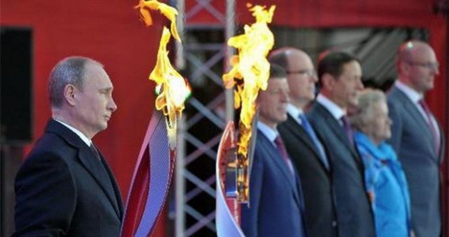 Hành trình rước đuốc Olympic quanh thành phố Sochi